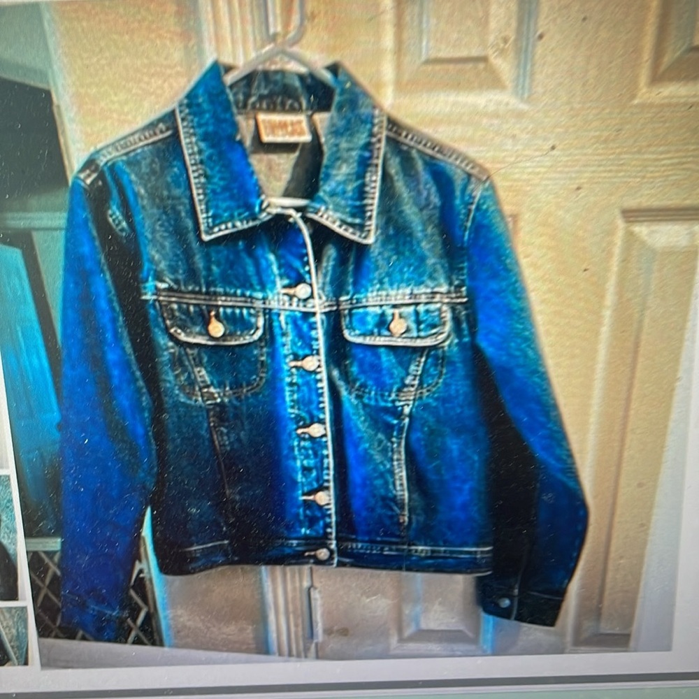 VTG Bill Blass Jeans Denim Jacket PL